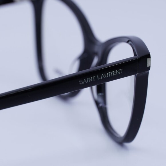 Saint Laurent SL219 001 Eyeglasses Black 51mm Cat Eye Frame - Picture 11 of 12